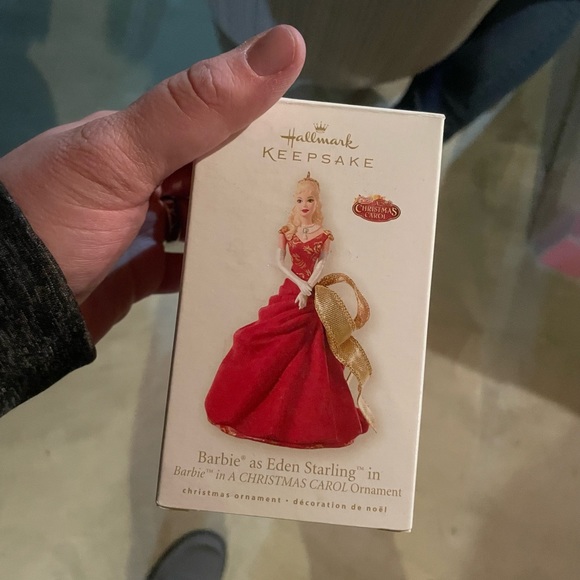 Hallmark | Holiday | Barbie As Eden Starling In A Christmas Carol Holiday Ornament 208 | Poshmark